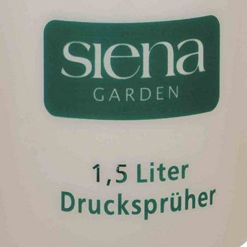 Siena Garden Sprühflasche Drucksprüher, Fassungsvermögen 1,5 Liter mit Überdruckventil