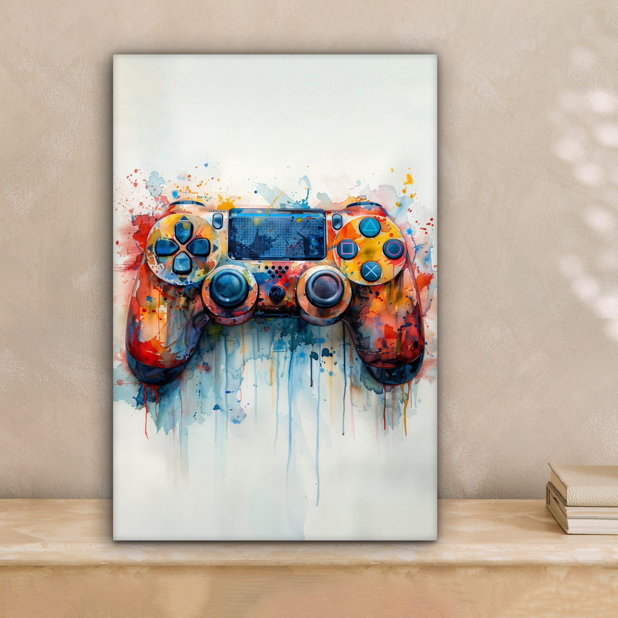 OneMillionCanvasses® Leinwandbild Kinder- en tiener kamer - Gaming - Game c günstig online kaufen