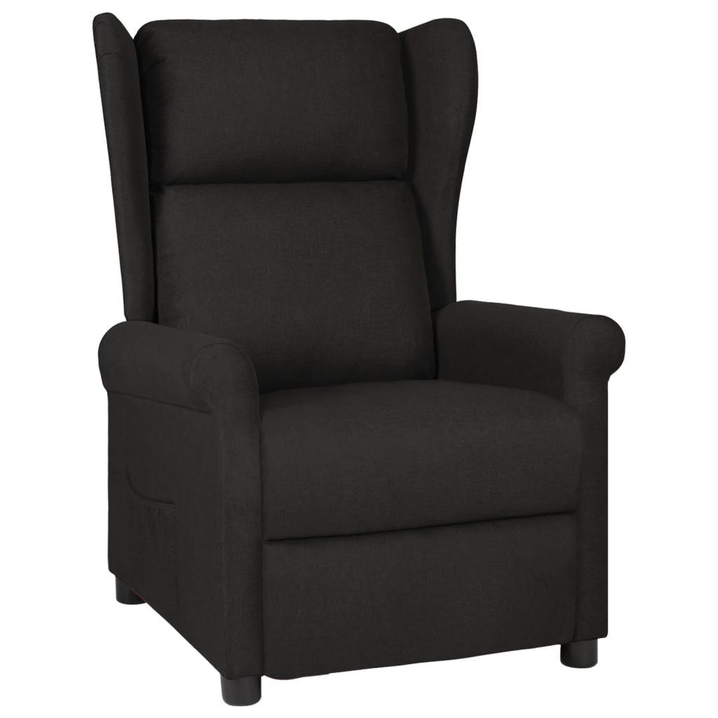 vidaXL Sessel Relaxsessel Schwarz Stoff (1-St)