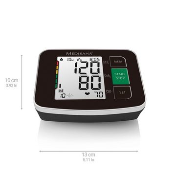 Medisana Oberarm-Blutdruckmessgerät BU 516 präzise Blutdruck und Pulsmessung