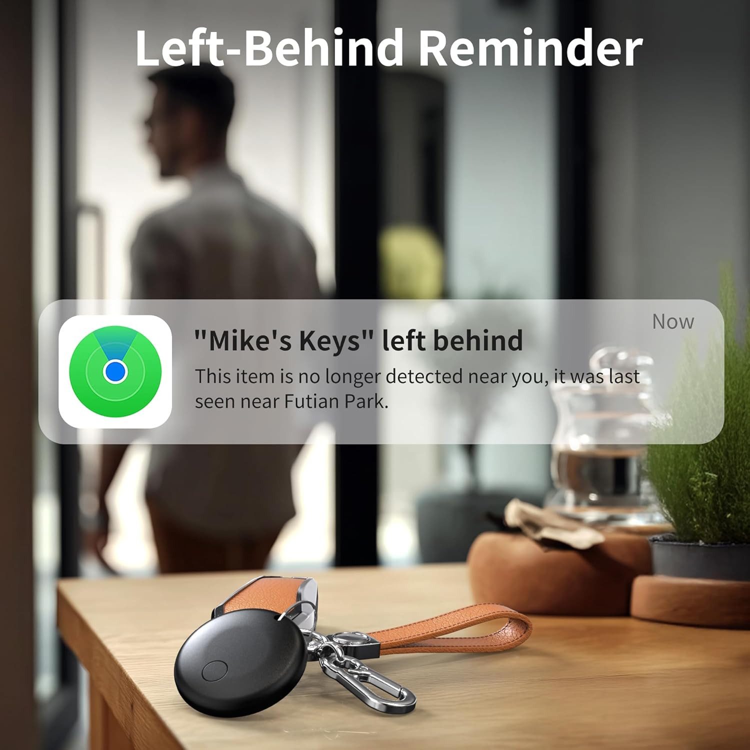 pedete GPS-Tracker für Android & iOS-4 St AirTag SmartTag schlüsselfinder Bluetooth-Tracker (Tracker Tags Key Finder Smarttag schlüsselfinder Luggage, Suitcase) – Bild 4 von 5