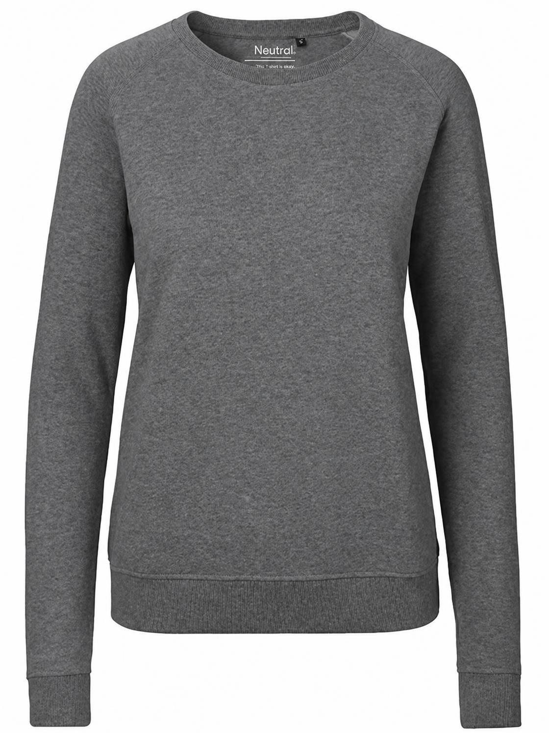 Neutral Sweatshirt Damen Sweatshirt / 100% Fairtrade Baumwolle