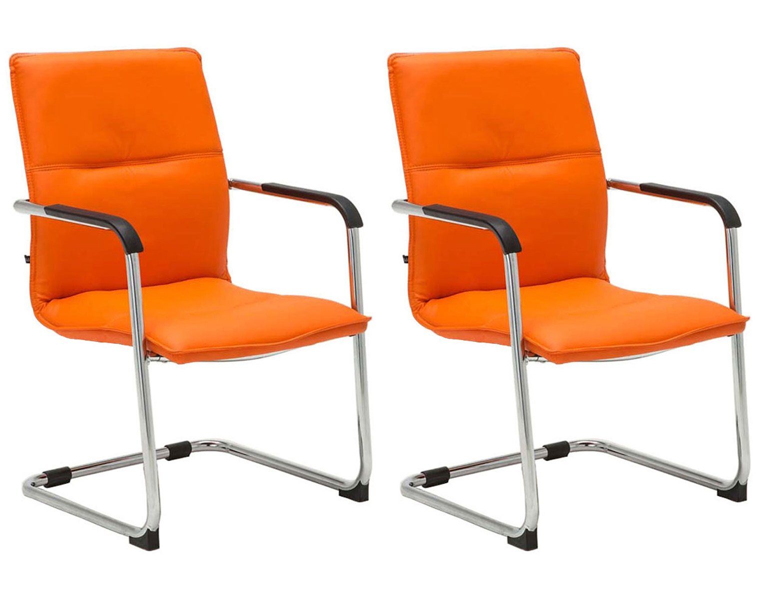 CLP Besucherstuhl Seattle Kunstleder (2er Set), günstig online kaufen