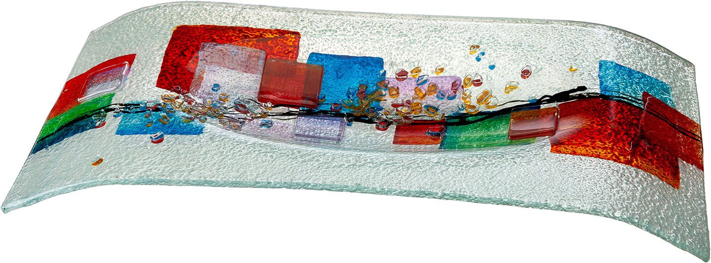 GILDE Schale Deko-Schale Willou, Glas, (1-tlg)