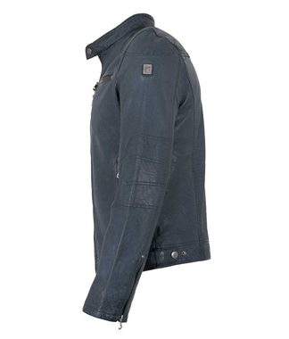 Gipsy by Mauritius Lederjacke GMCybo Gipsy by Mauritius - Herren Echtleder Lederjacke Lammnappa denim