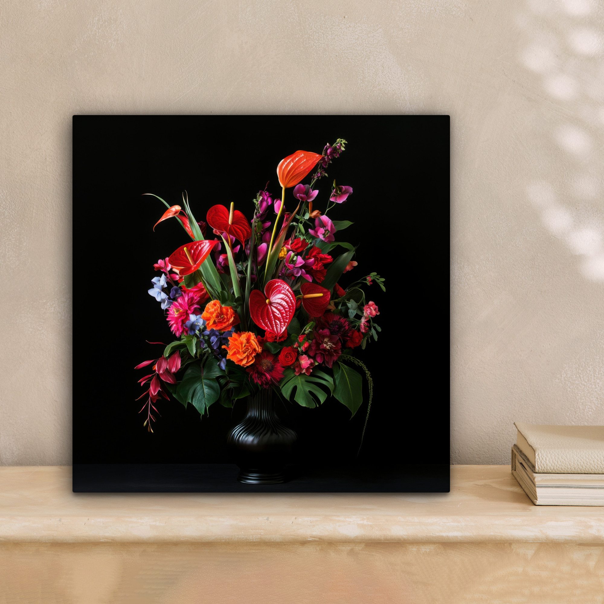 OneMillionCanvasses® Leinwandbild Blumen - Blumenstrauß - günstig online kaufen