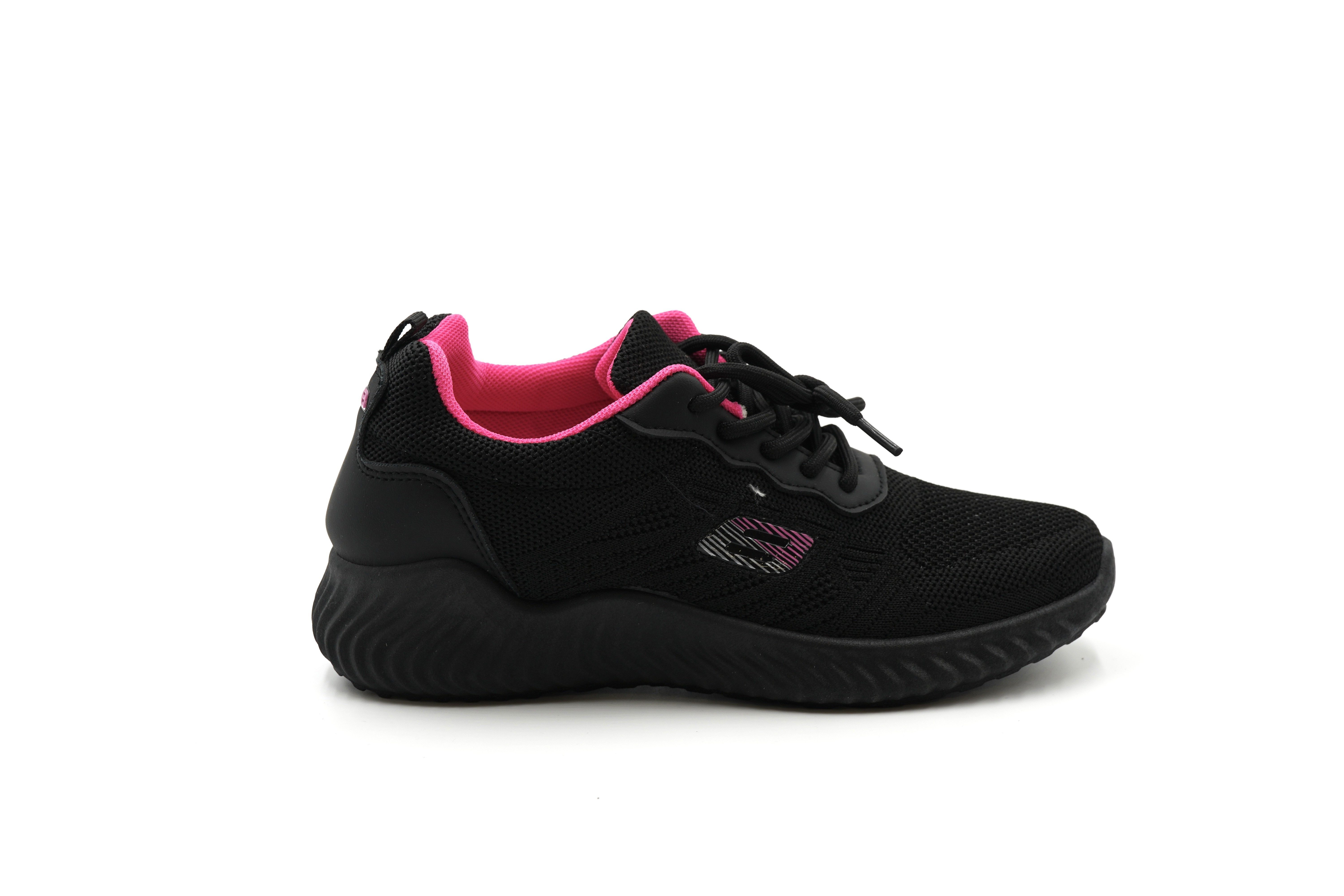 Damensneaker HD-32 Black/Red Sneaker