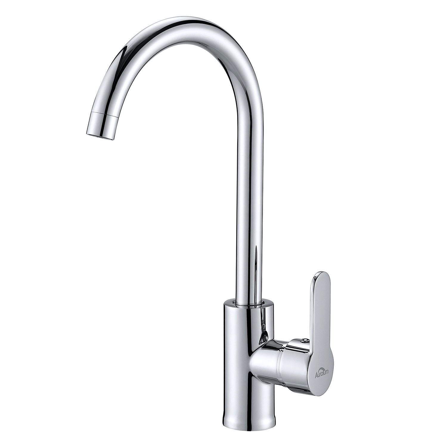 Küchenarmatur Edelstahl Wasserhahn Einhandmischer Mischbatterie Spültischarmatur