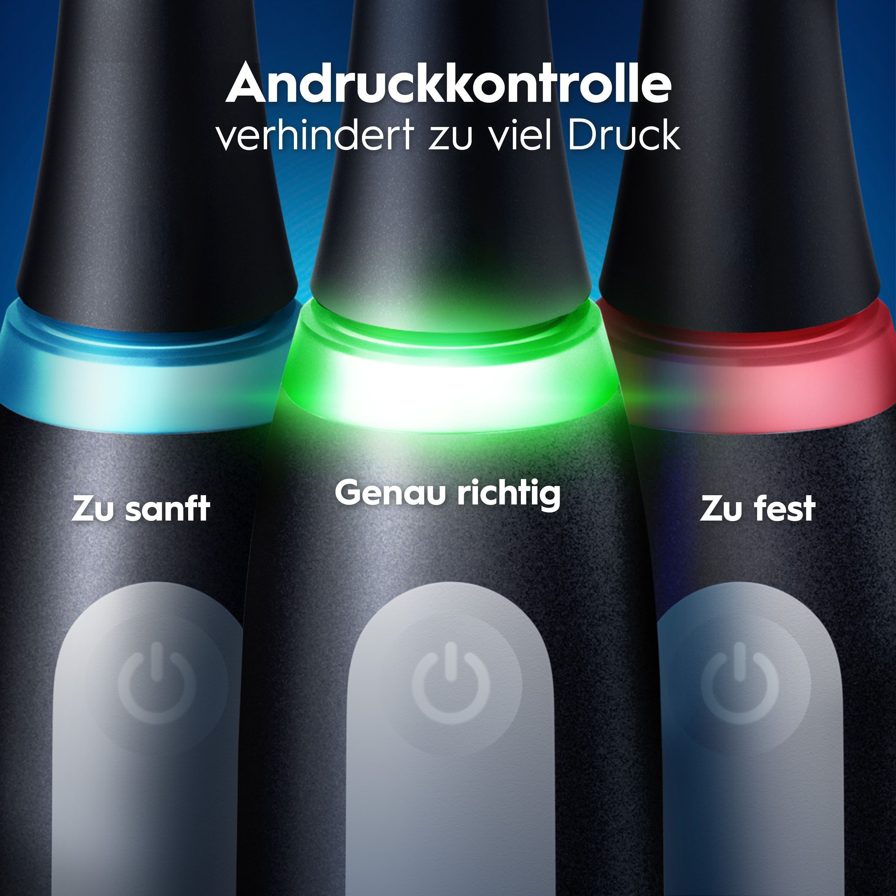 Oral-B Elektrische Zahnbürste iO Series 3 Doppelpack, Aufsteckbürsten: 2 St., Magnet-Technologie – Bild 3 von 5