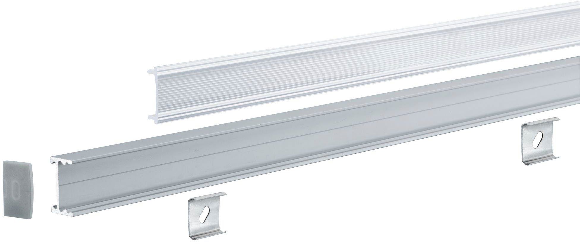 Paulmann LED-Streifen Square Profil mit eloxiert Alu Diffusor 1m