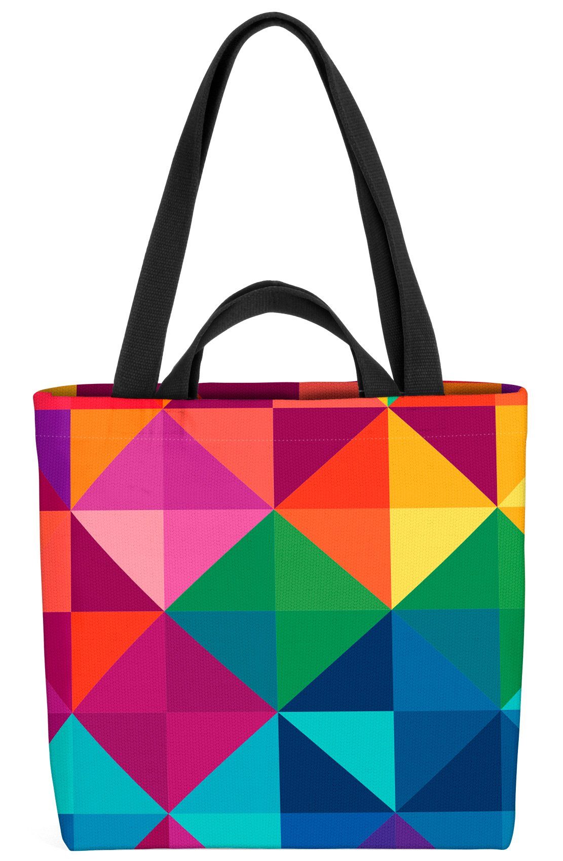 VOID Henkeltasche (1-tlg), Grafik Regenbogen Farben Design Grafik bunt Gay pride flag parade clu