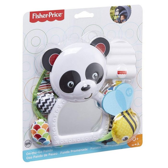Mattel® Spiel Mattel FGH91 - Fisher-Price - Spielzeug Greifling mit Spiegel Panda