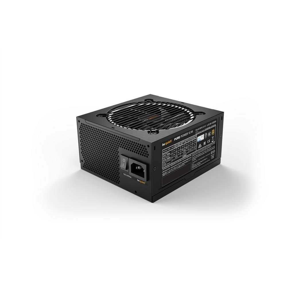 be quiet! PURE POWER 12 M 1200W PC-Netzteil (80 PLUS® Gold, leiser Betrieb, 120mm Lüfter, BN346) – Bild 3 von 4