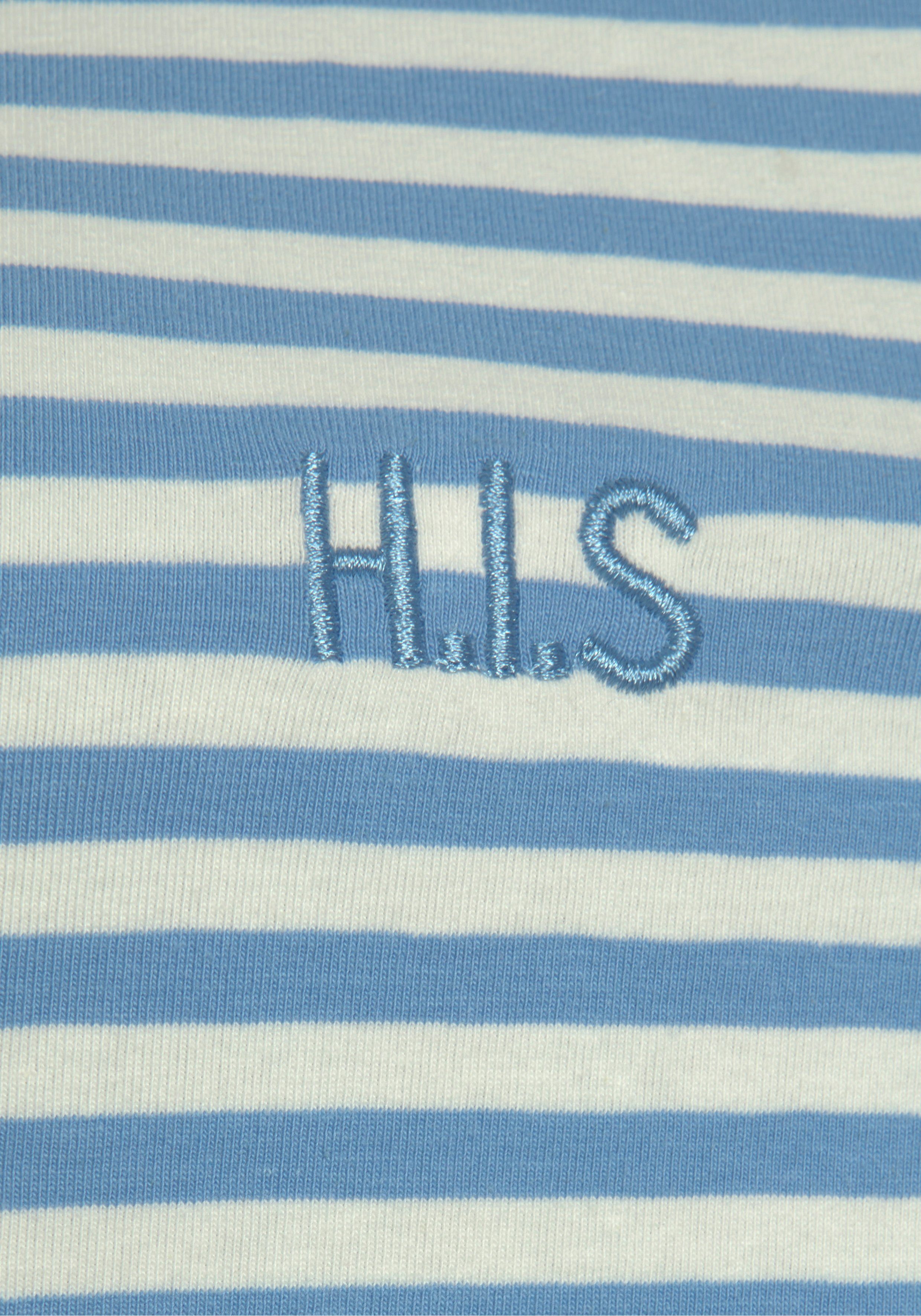 H.I.S mit blau Logostickerei Brust auf der (2 Shorty tlg)