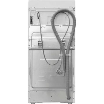 BAUKNECHT Waschmaschine Toplader WATECO612N, 6,00 kg, 1200 U/min, Kindersicherung / Antiflecken / Startzeitvorwahl