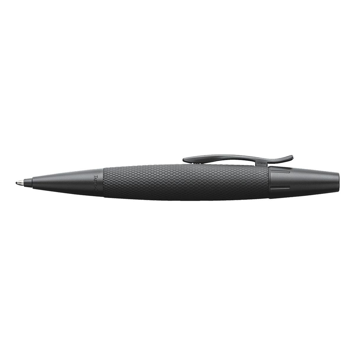 Faber-Castell schwarz pure dokumentenecht, mm 0,6 Black, e-motion Kugelschreiber Strichstärke