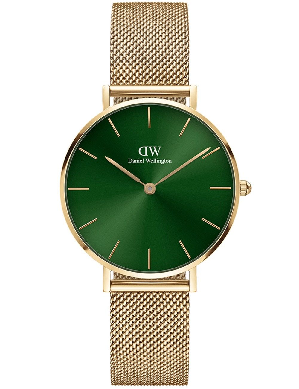 Daniel Wellington Quarzuhr Daniel Wellington DW00100480 Damenuhr Petite Emerald 32mm 3ATM Daniel Wellington DW00100480 Damenuhr Petite Emerald 32mm 3ATM