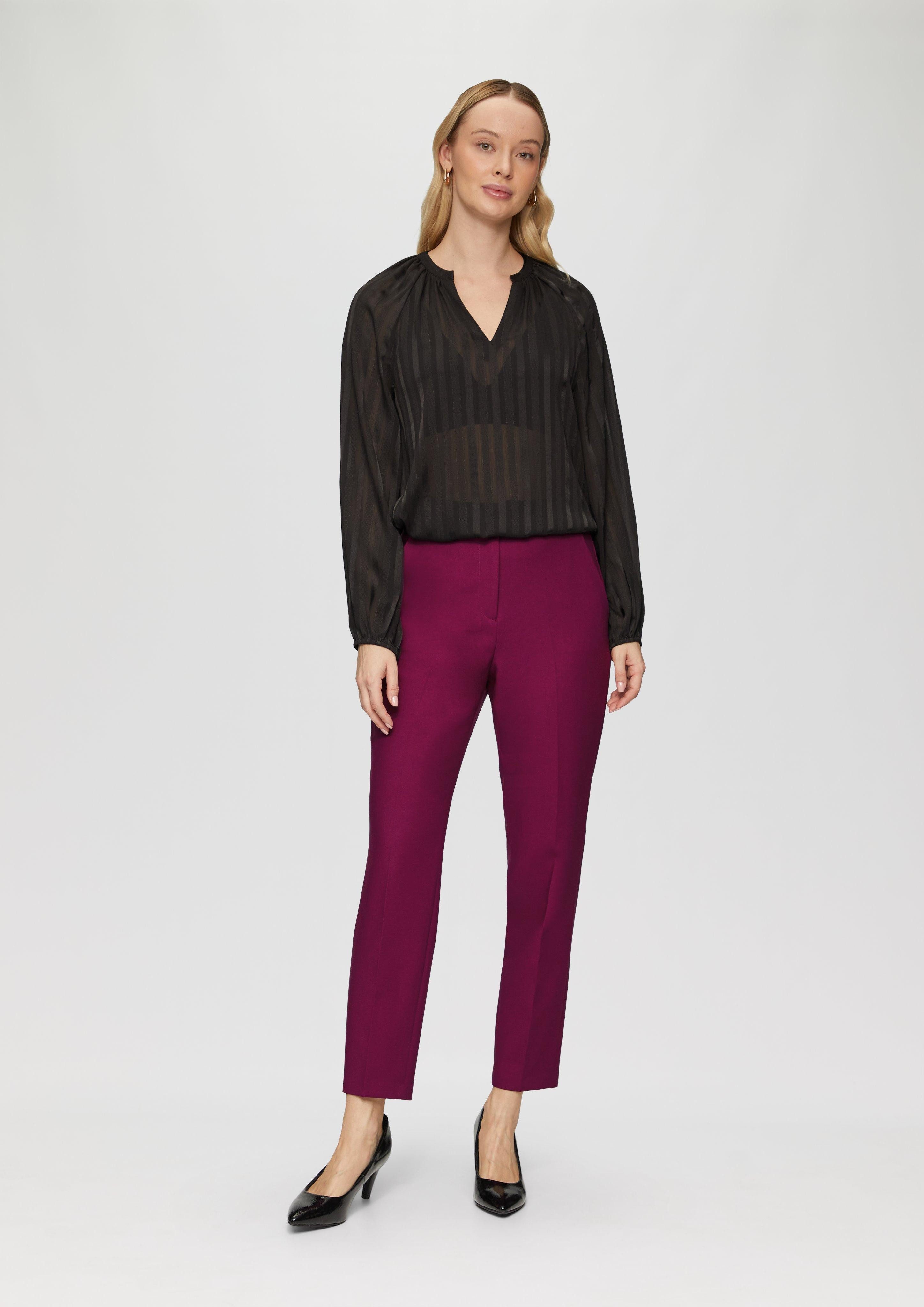 s.Oliver BLACK LABEL 7/8-Hose Slim: Cigarette günstig online kaufen