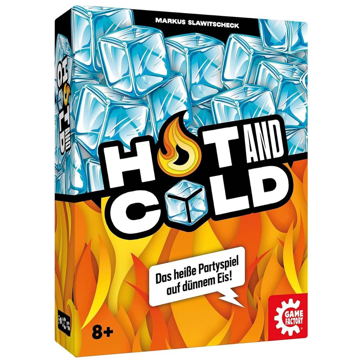 Carletto Spiel Carletto 646296-Game Factory-Hot and Cold, das heiße Partyspiel auf d