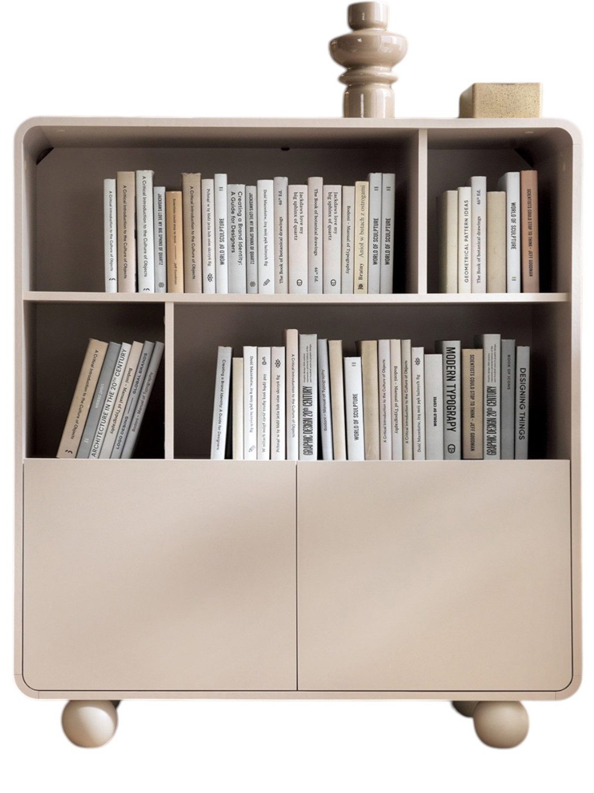 Compleo Bücherregal 108cm breit, Regal japandi, scandi, mit runden Füßen AL günstig online kaufen