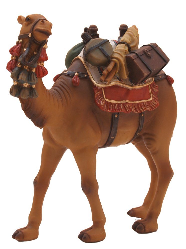 FADEDA Tierfigur FADEDA Kamel mit in 14,2 cm: (1 Höhe Gepäck, St)