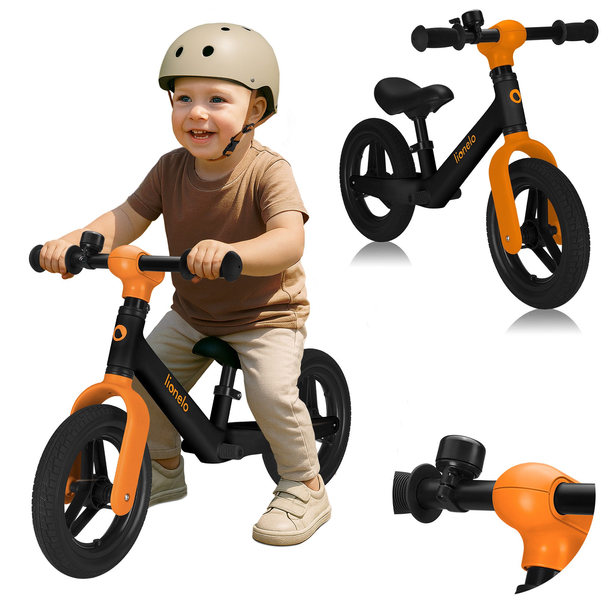 lionelo Laufrad TONI 25 cm Zoll, günstig online kaufen