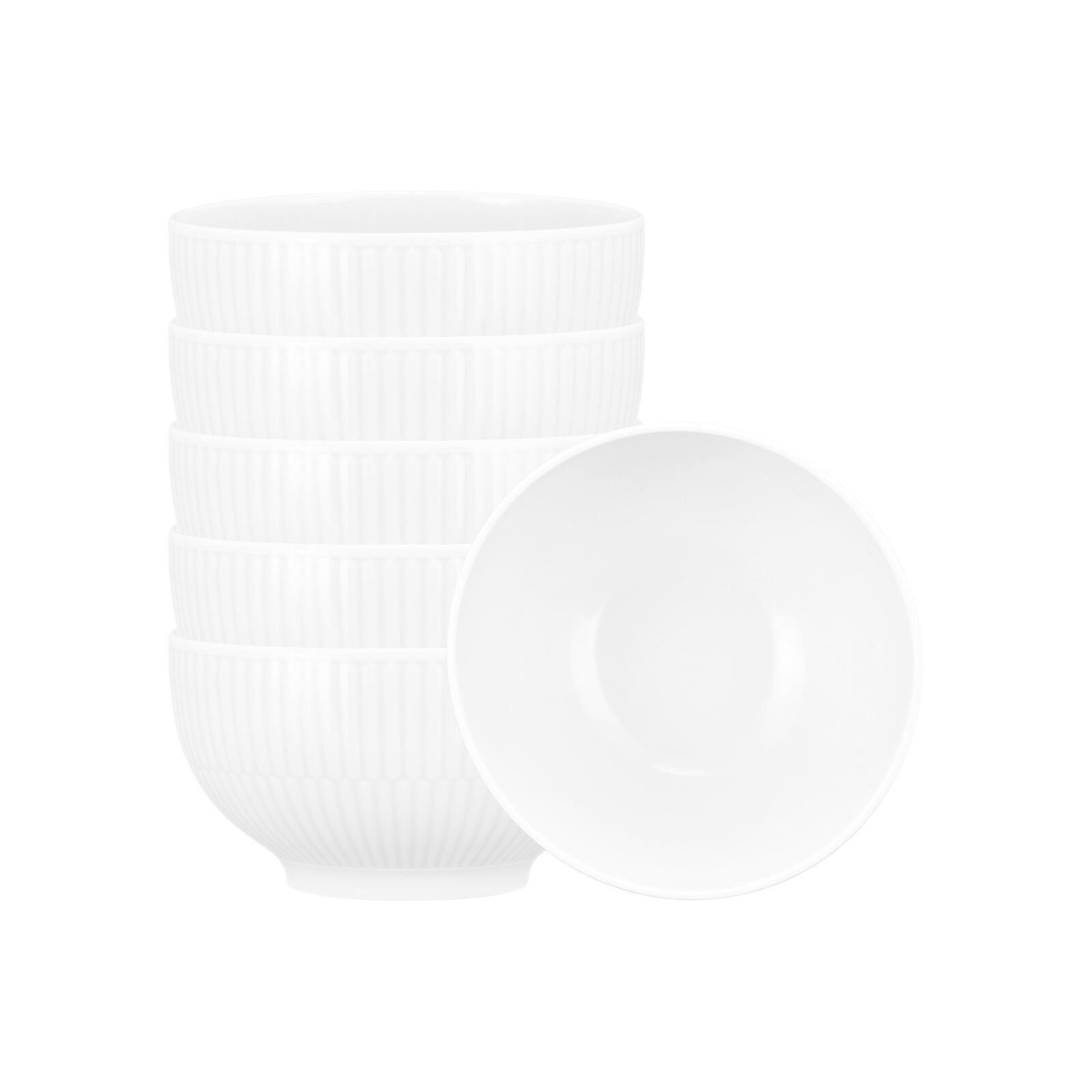 Seltmann Weiden Cappuccinotasse Amina Café au lait Schalen ø 12,9 cm 6er Set, Porzellan