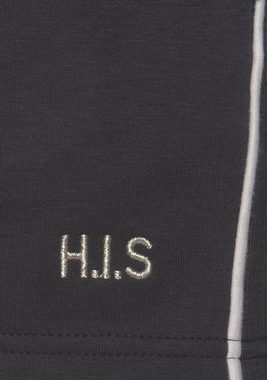 H.I.S Shorts mit Piping an der Seite