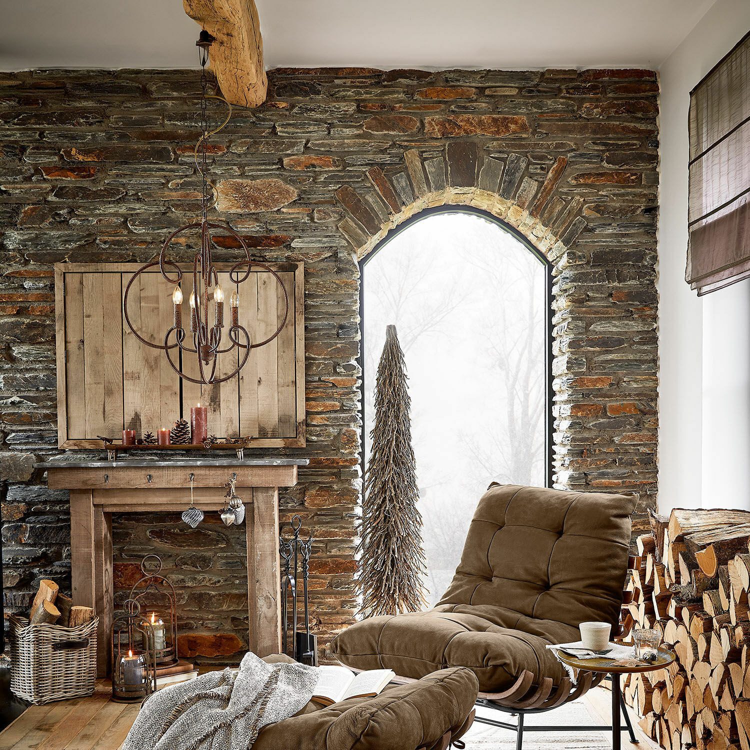 Mirabeau Kronleuchter Leuchter Rahima antikbraun