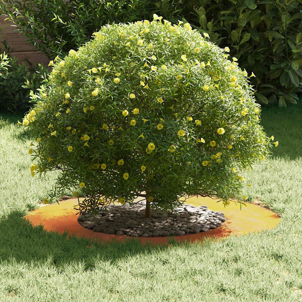 vidaXL Blumentopf Flache Baumringe 5 pcs günstig online kaufen