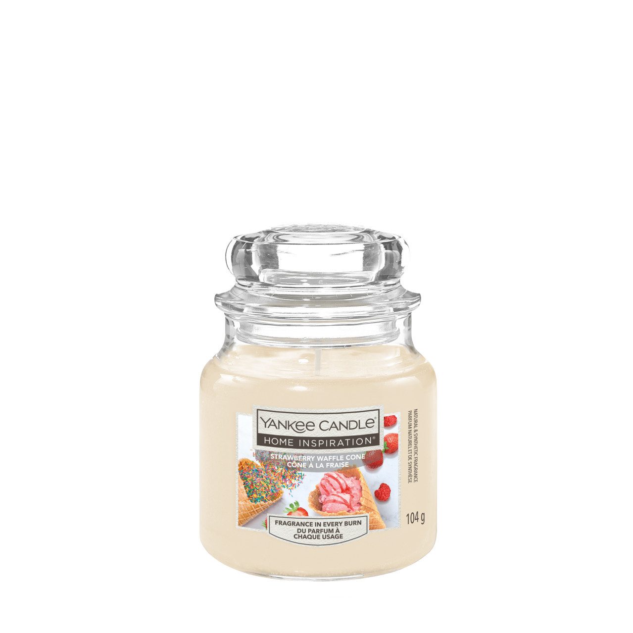 Yankee Candle Duftkerze Yankee Candle Duftkerze Kleines Glas Strawberry günstig online kaufen