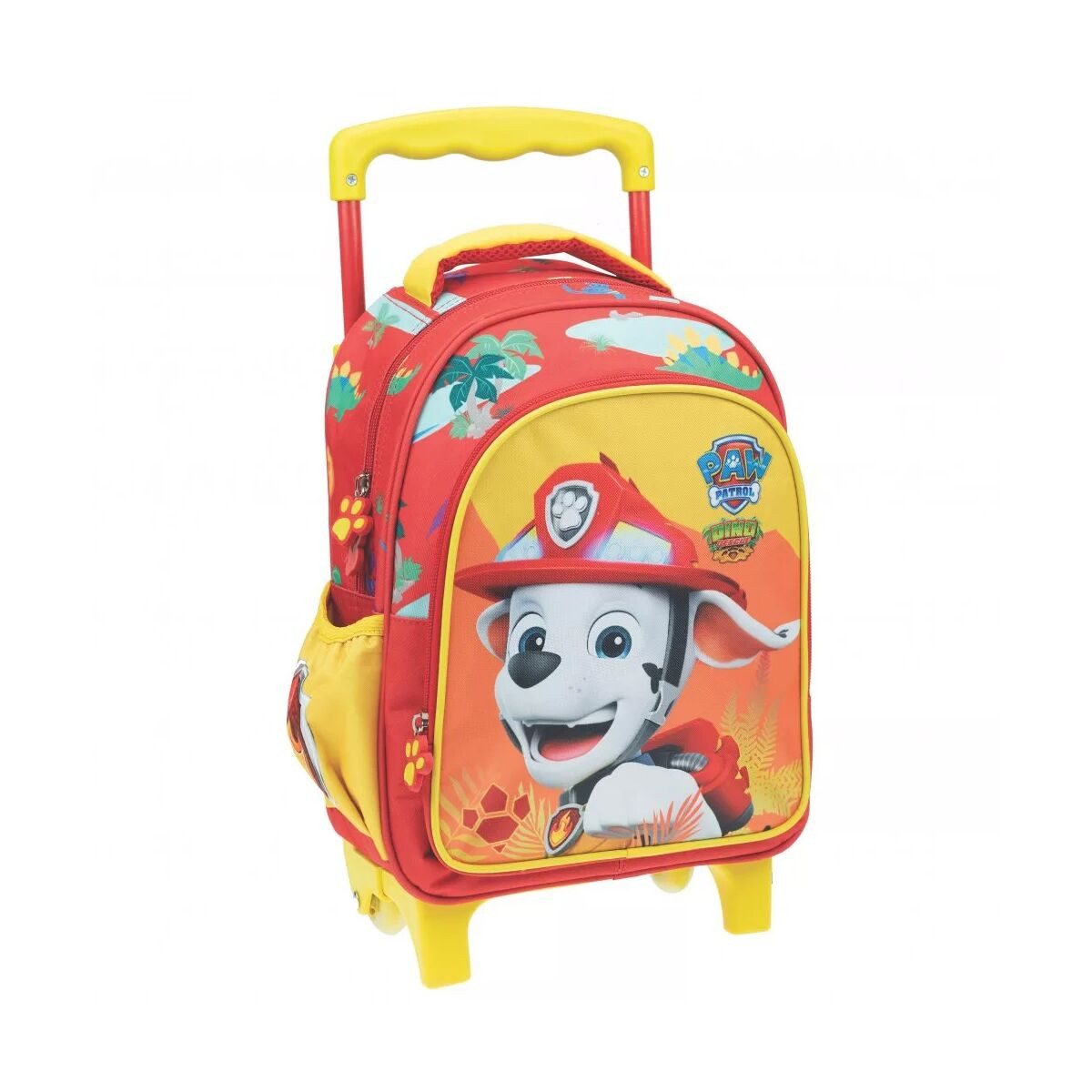 PAW PATROL Kinderrucksack Paw Patrol Dino Rescü rollender Kindergartenrucksack, (1-tlg)