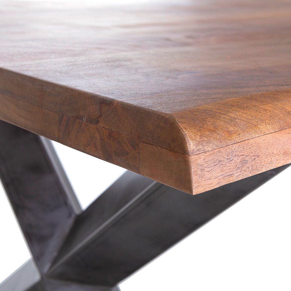 Tischplatte cm 4 TARRAS-123, 200 (Spar-Set), Massivholz Essgruppe Lomadox Sitzgruppe Stühle Gestell Esszimmer