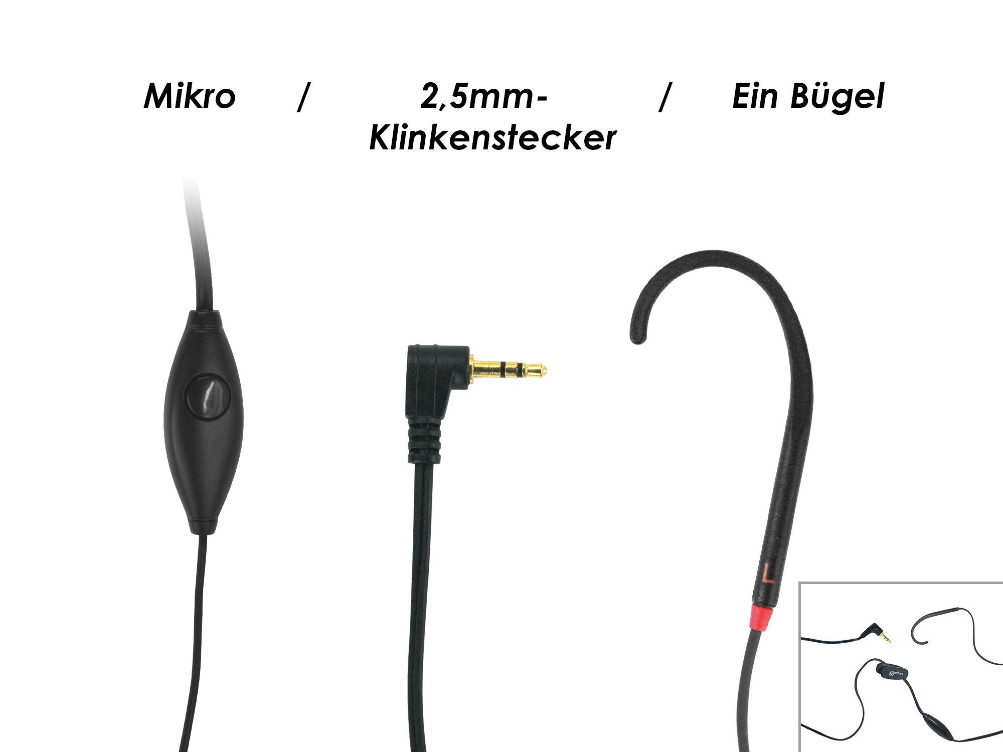 Audioverstärker Hook Geemarc 1 für Geemarc Hörgeräte Induktions-Freisprecheinrichtung CL