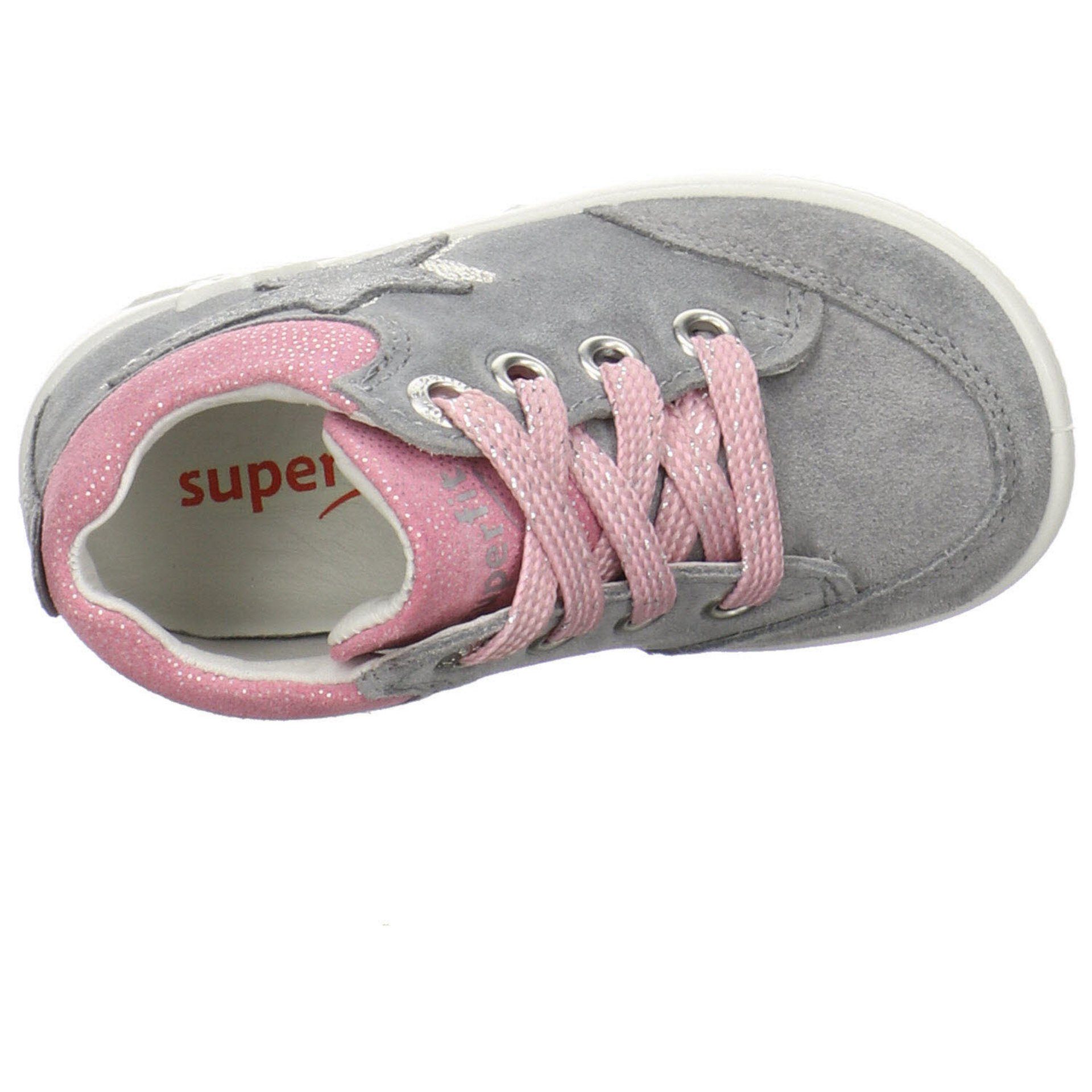 Krabbelschuhe Baby Superfit Schnürschuh Veloursleder Schnürschuh Lauflernschuhe