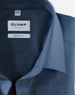 OLYMP Businesshemd Level Five body fit formbeständig durch Elasthan