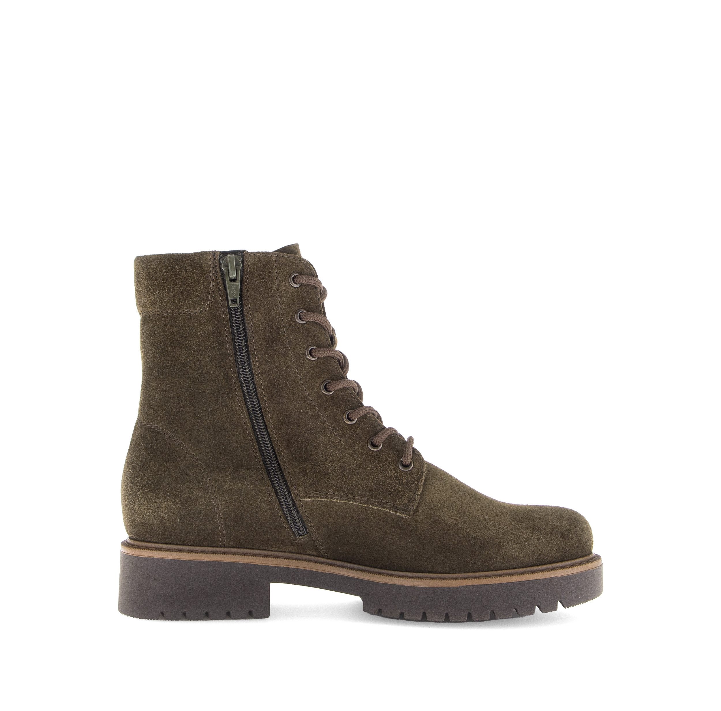 Gabor GABOR Stiefelette Grün Schnürstiefelette