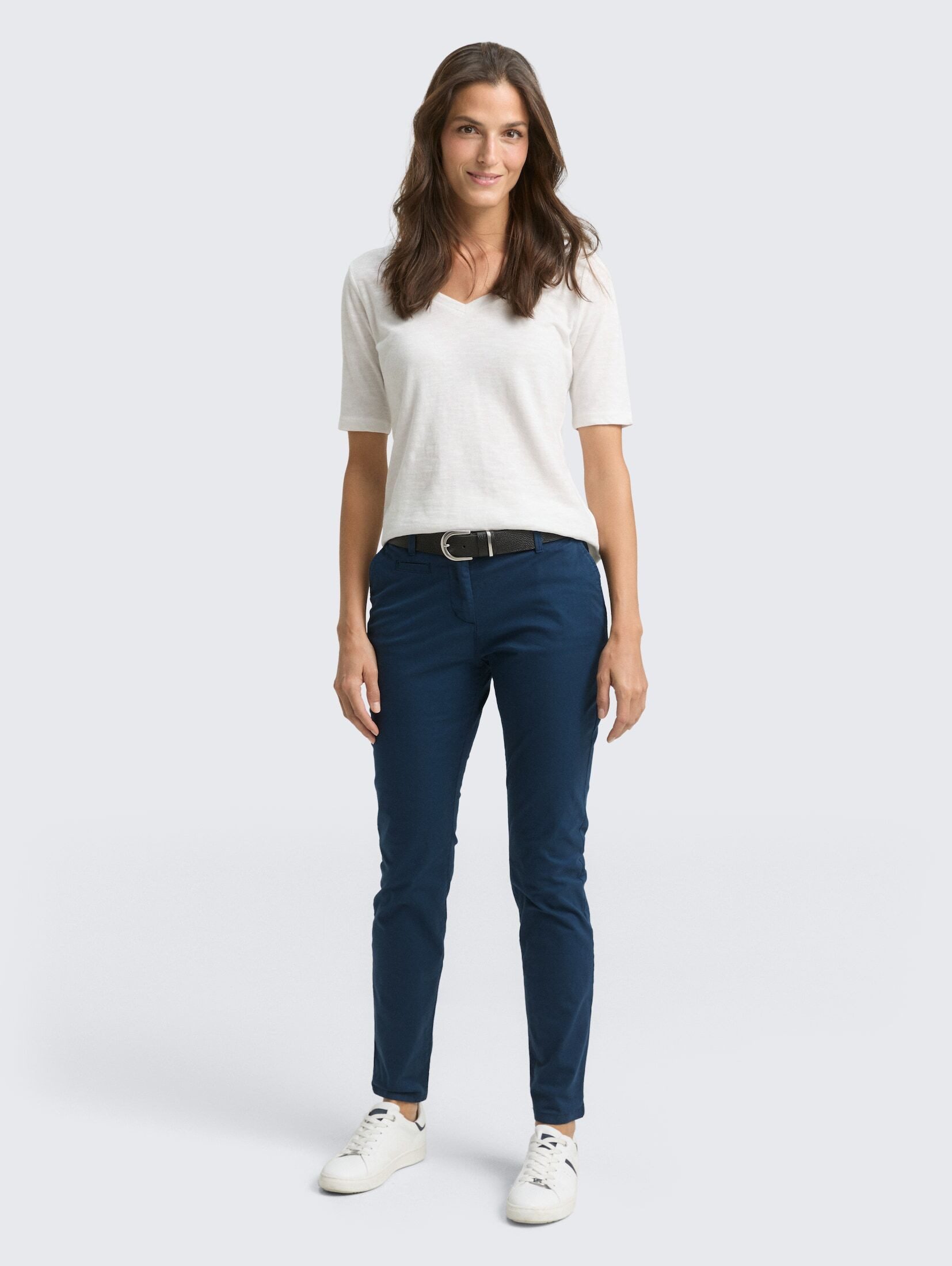 TOM TAILOR Stoffhose Slim Chino Hose günstig online kaufen