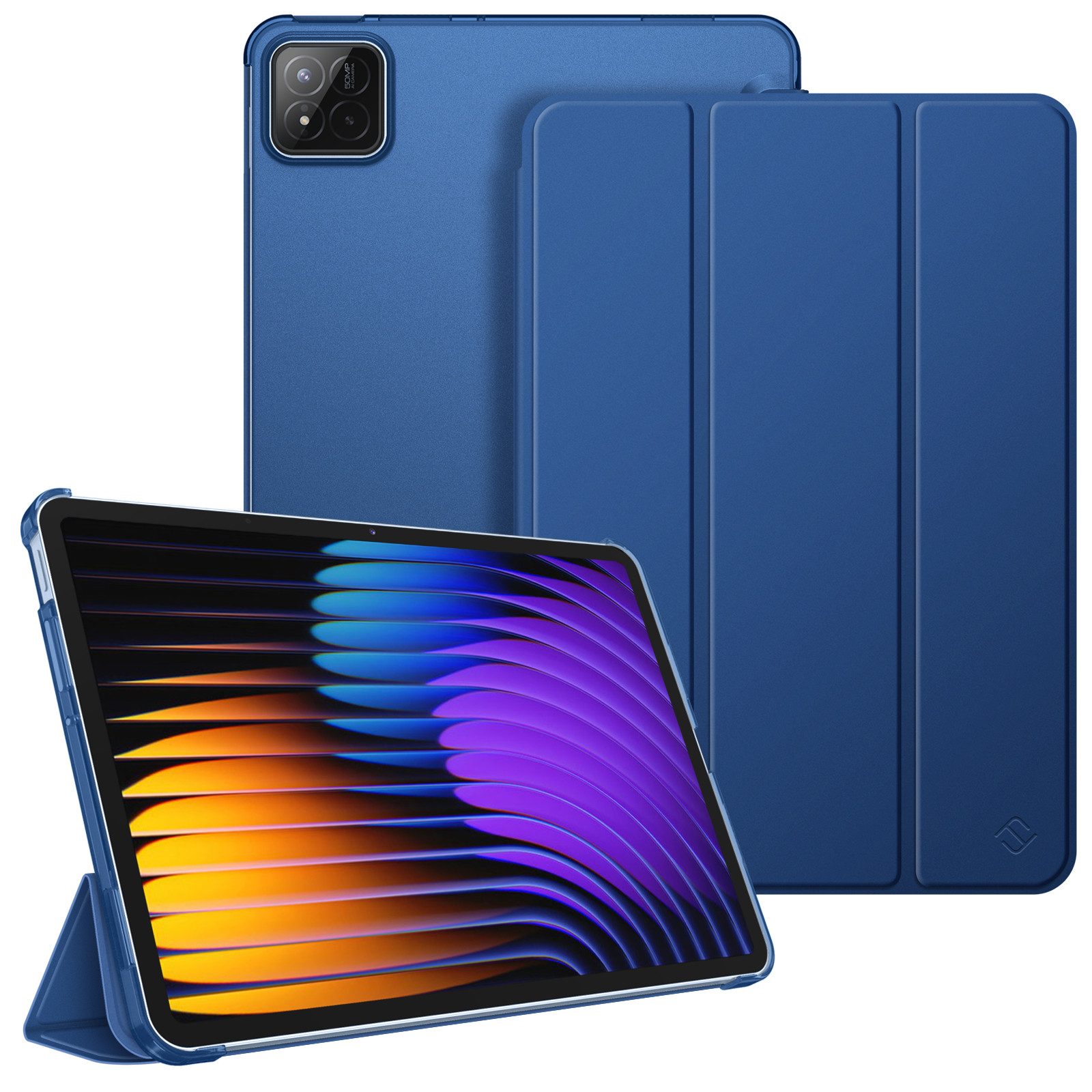 Fintie Tablet-Hülle für Xiaomi Pad 7 / Pad 7 Pro 11.2 Zoll 2024, Ultradünn Schutzhülle, mit Translucent Rückseite Cover mit Auto Schlaf/Wach Funktion von Fintie
