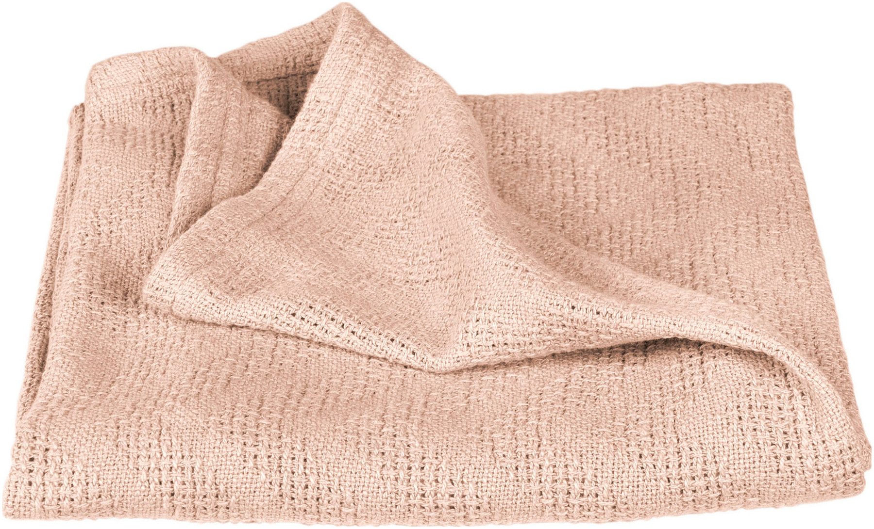 Babydecke Frosty Almond, Strickoptik, roba®
