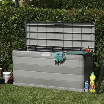 vidaXL Gartenbox Gartenbox Grau 117×45×56 cm