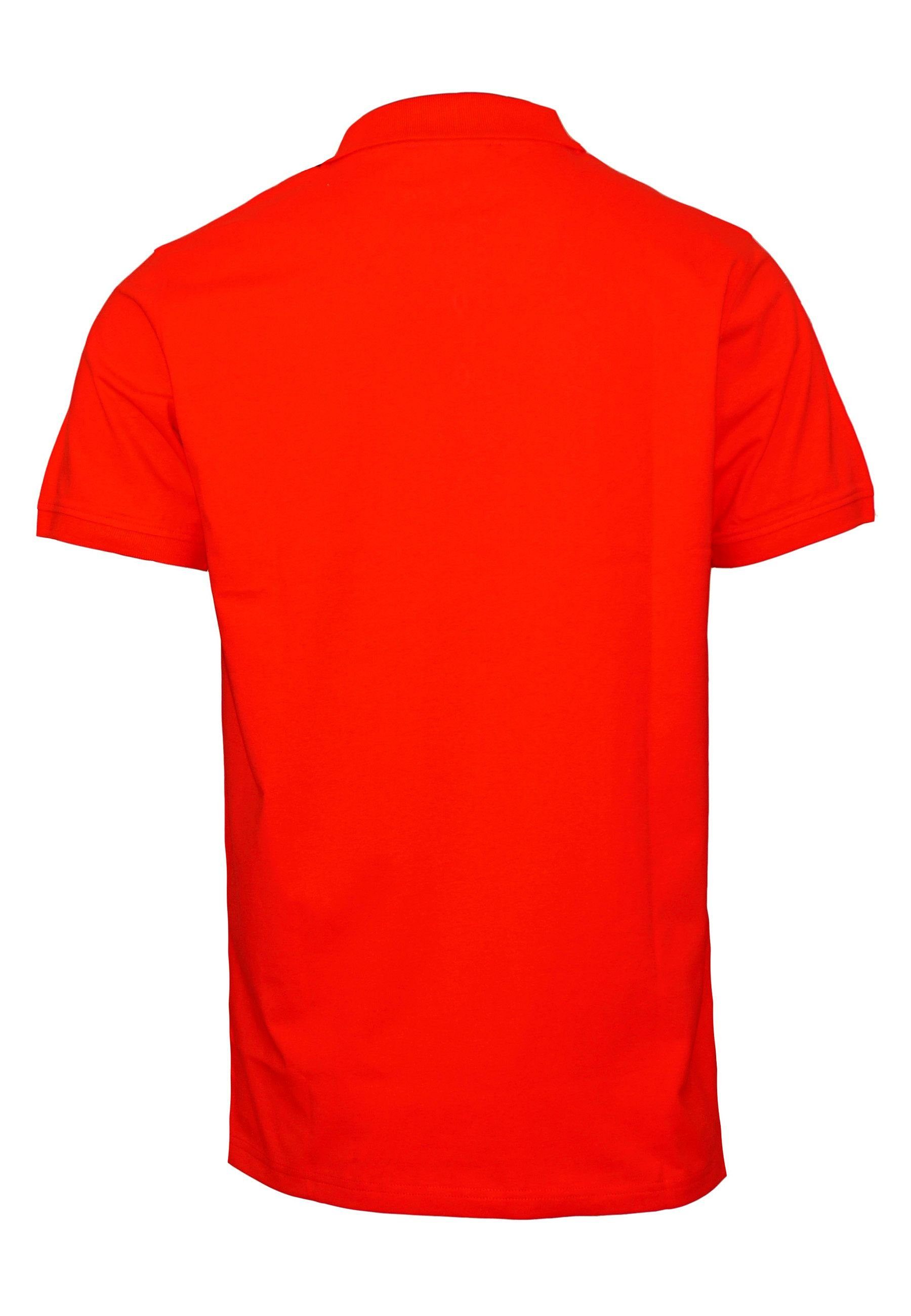 Poloshirt Club Jersey rot Shirt Miller Harvey Polo Poloshirt (1-tlg)
