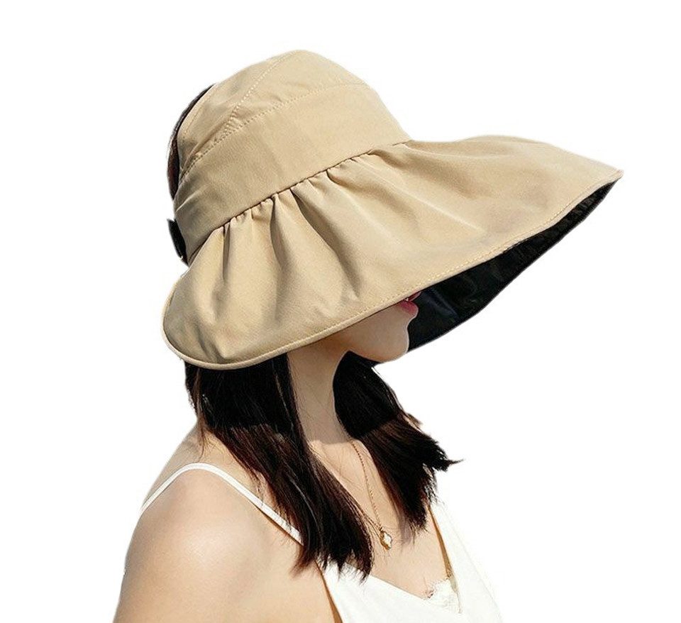 Coonoor Strohhut Damen halb-hohles Sonnenschutz-Hut, Belüfteter günstig online kaufen