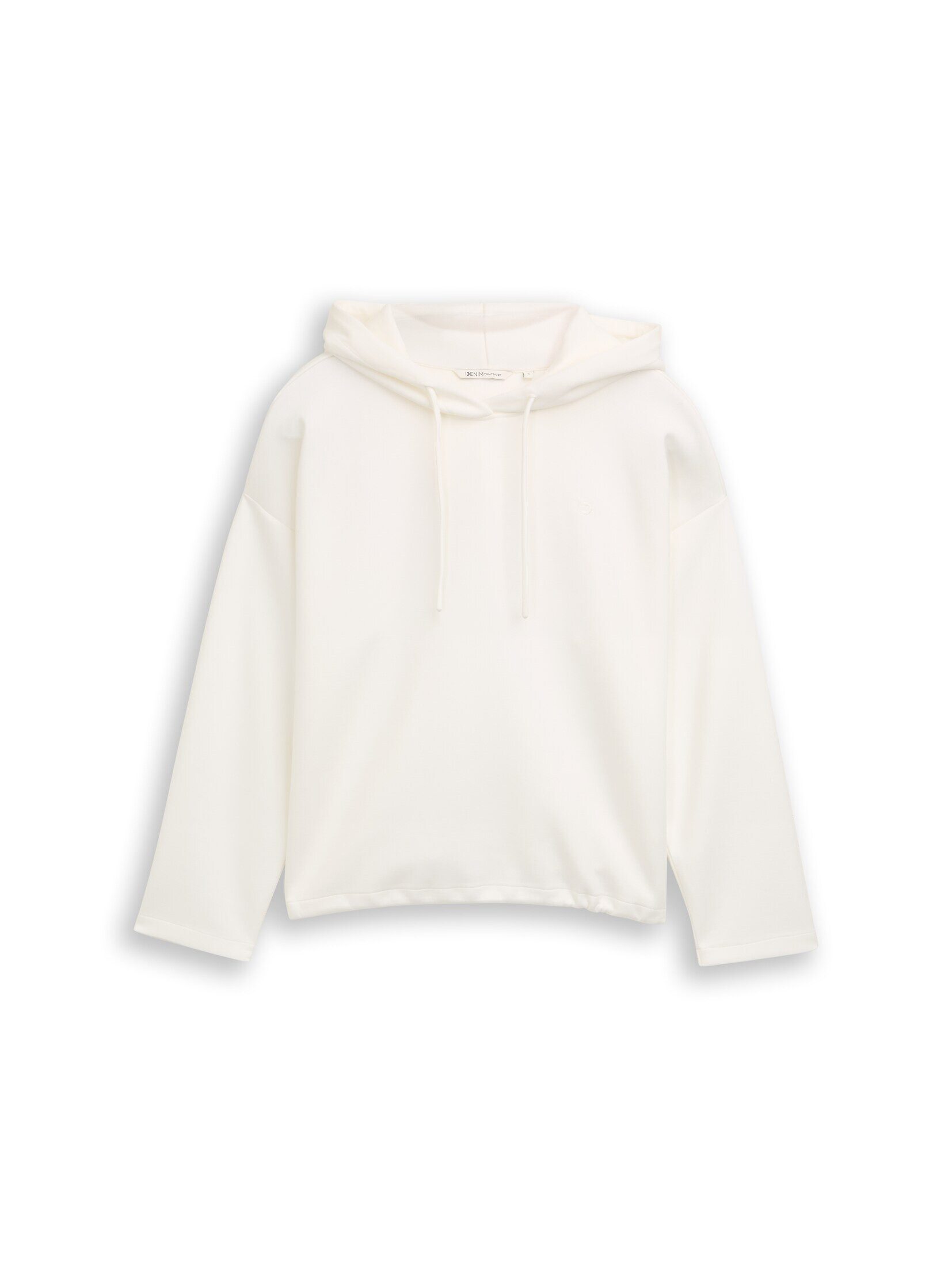 TOM TAILOR Denim Sweatshirt Strick & Sweatshirts Loose Fit Scuba Hoodie Sweatshirt