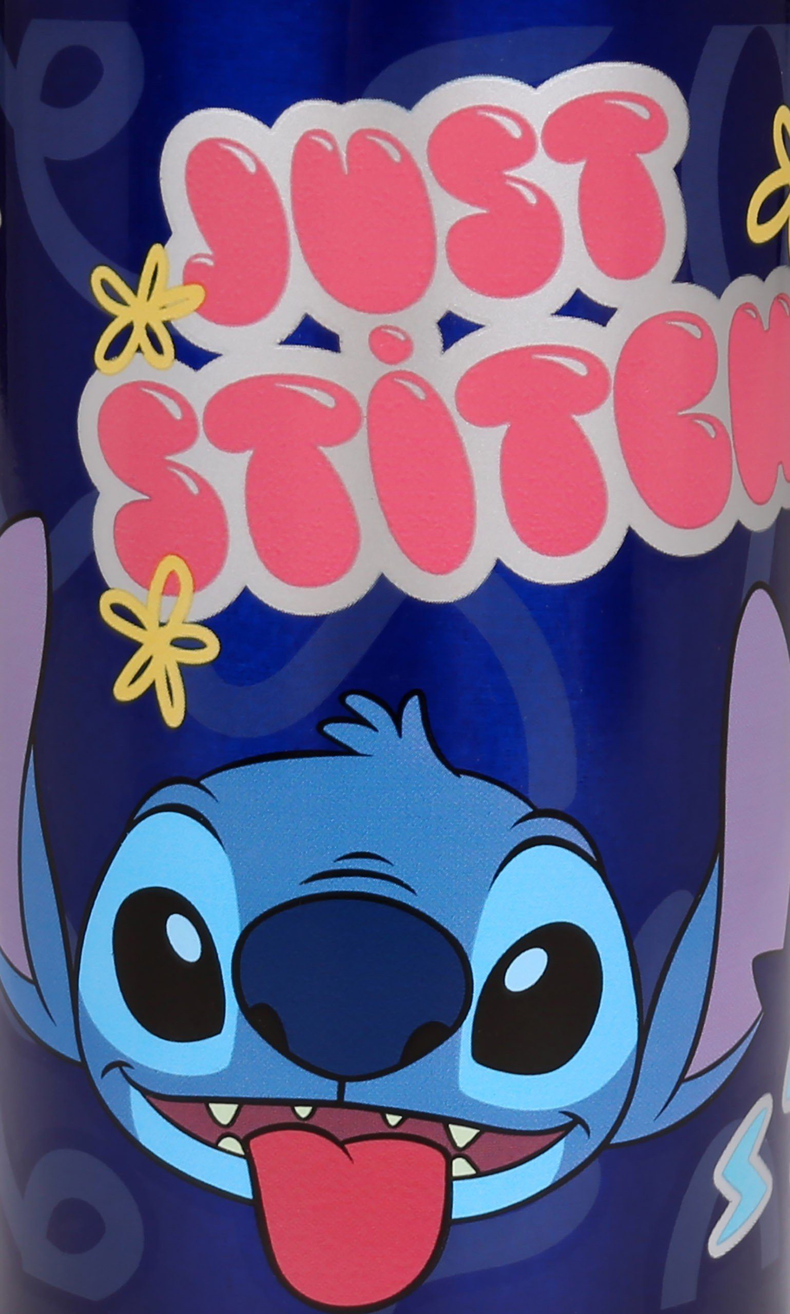 Stitch DISNEY Trinkflasche/Bidon, blau Aluminium Sarcia.eu 400ml Trinkflasche