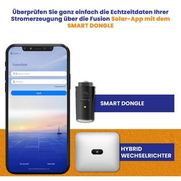 TerraLumen WLAN-Dongle Huawei Hybrid Wechselrichter 5000W SUN2000-5KTL-M1 3-Phasen