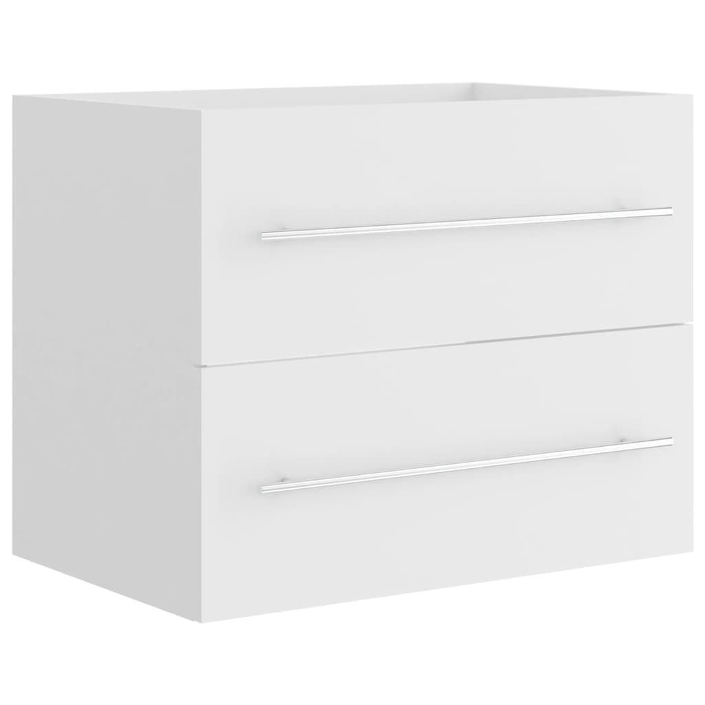 vidaXL Waschtisch 60 x 385 x 48 cm Waschbeckenunterschrank Badezimmer 60x38,5x48 cm Span