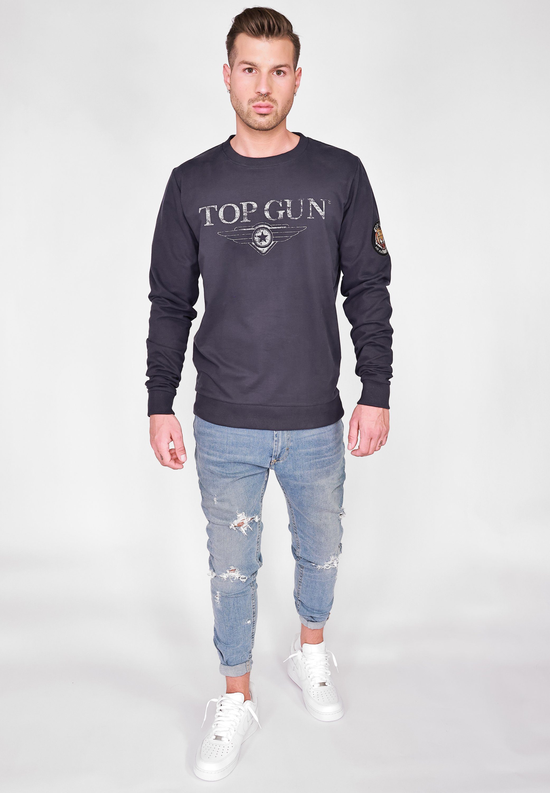 TOP GUN Sweater TG20213005 navy