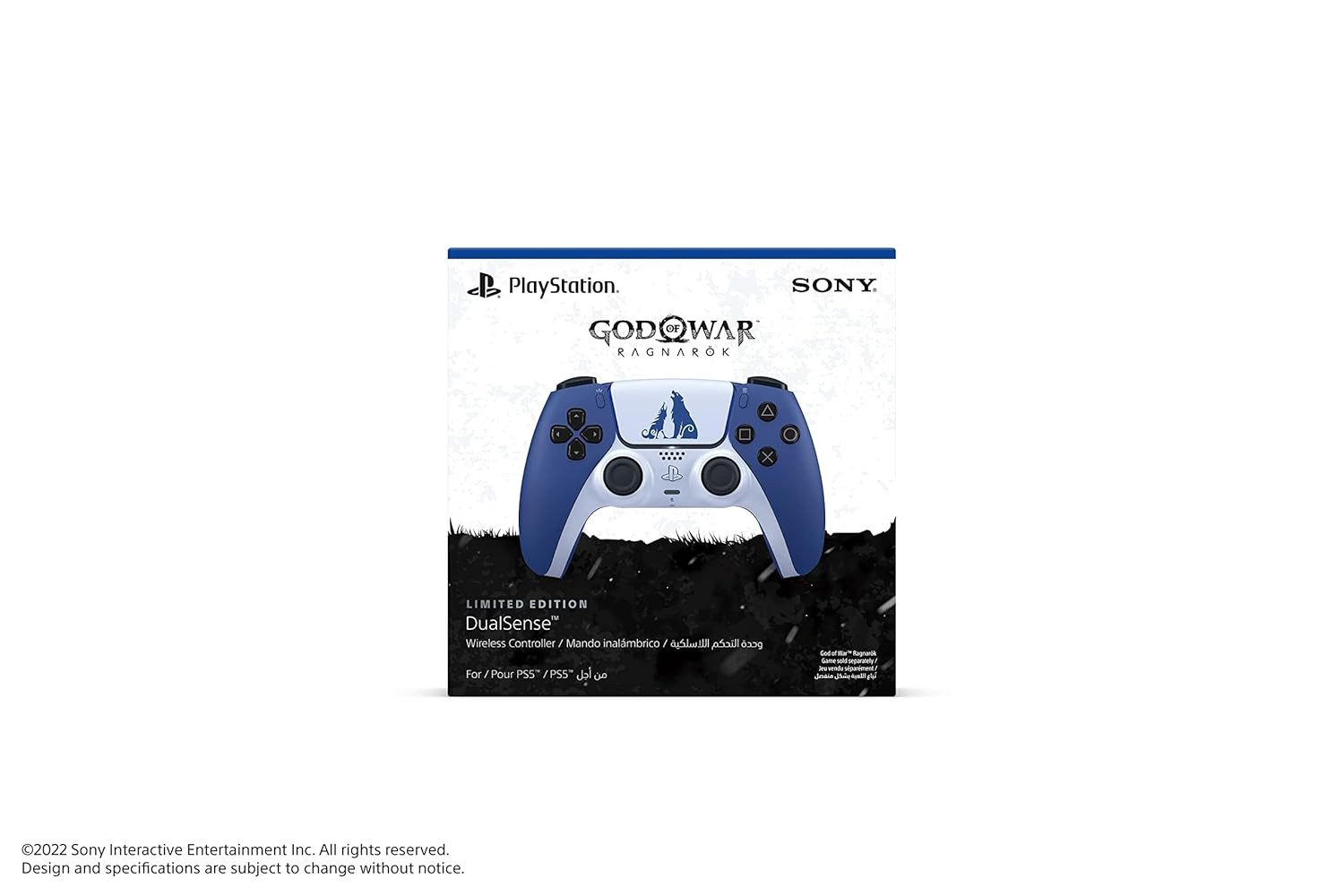 DualSense Sony PlayStation 5-Controller God of War Limited Edition DualSense Wireless-Controller