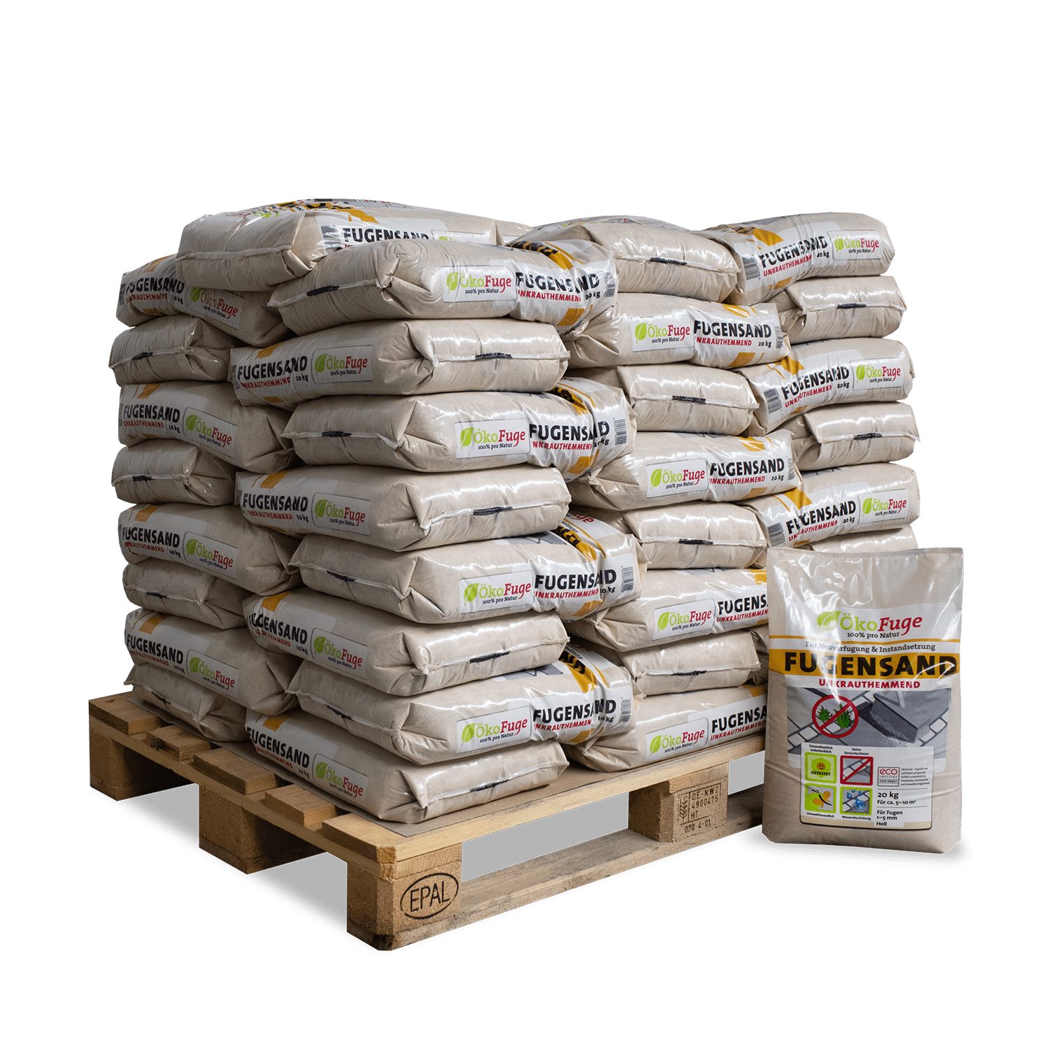 Fugensand Fugensand Natur (Palette, 50-St)